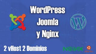 Nginx Virtual Host for Wordpress and Joomla with 2 domains | NETWORLD