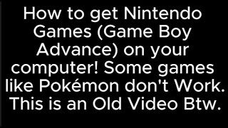 How to get Pokemon FireRed on PC! mGBA Emulator screenshot 5