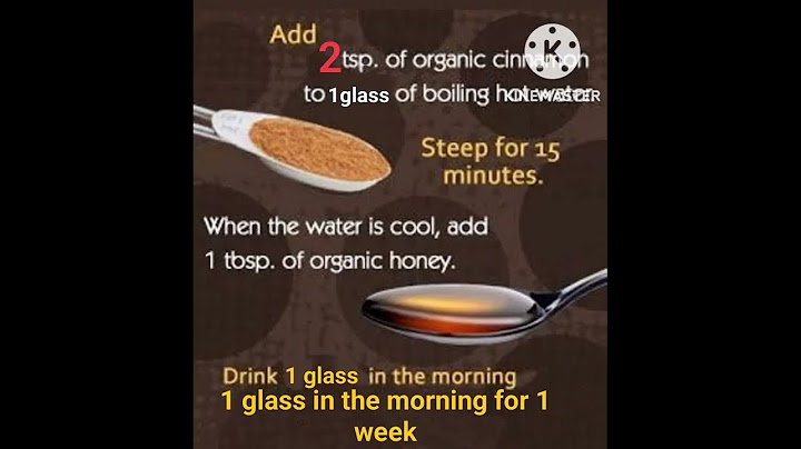 Bladder infection can be cured with cinnamon powder and honey