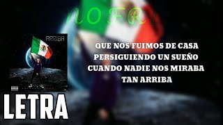 Natanael Cano - ARRIBA (LETRA) LYRICS