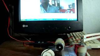 Controlling a Simple Robot Through Eye ball Movement with OpenCV