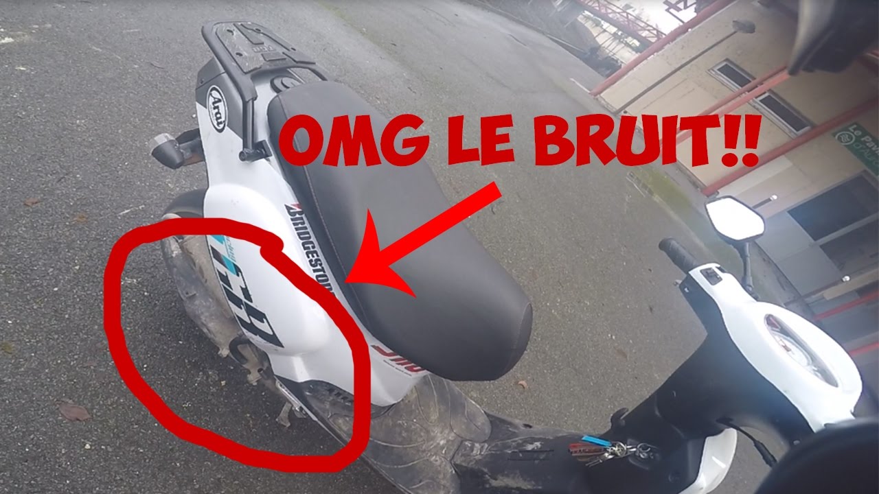 JE TEST UN SCOOTER, ECOUTER LE BRUIT DU SCOOT !!! - YouTube