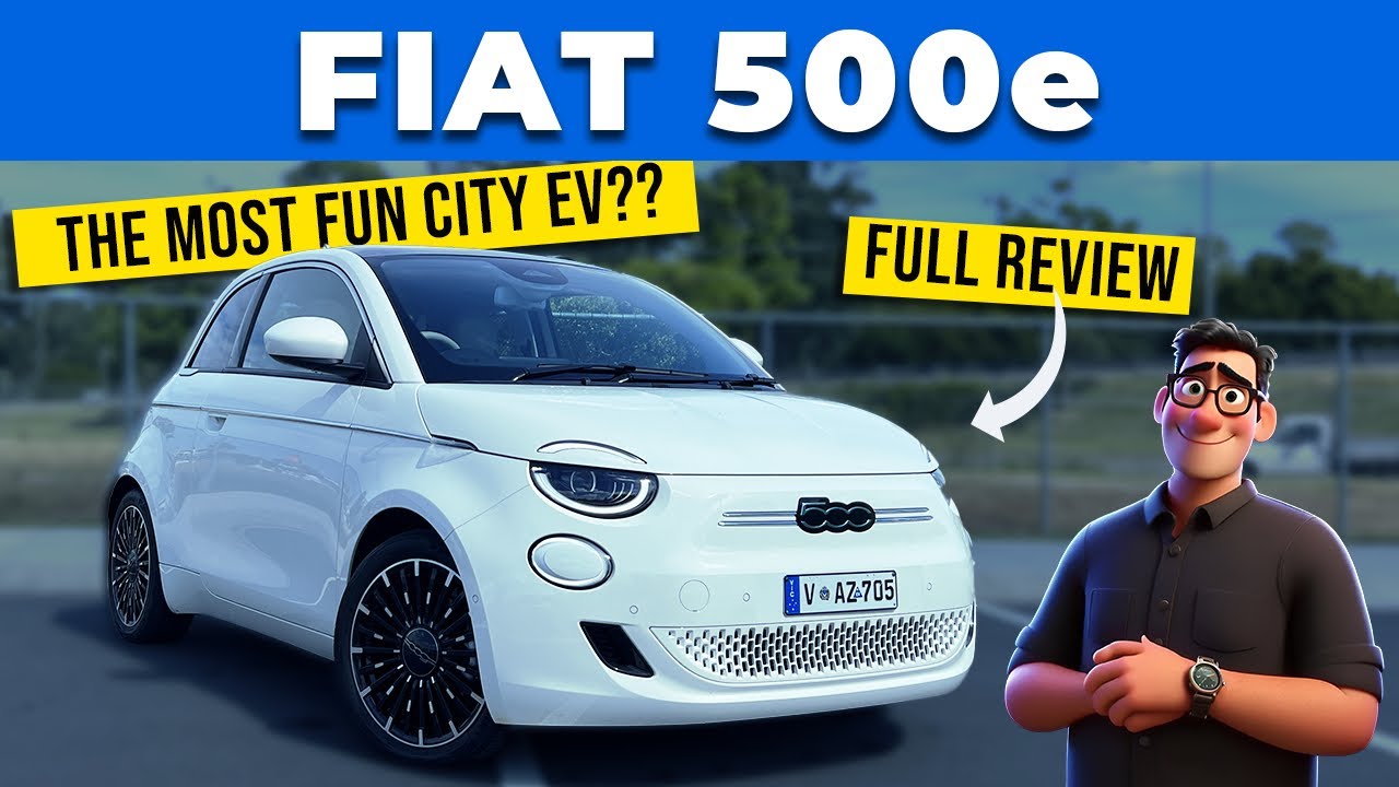 Обзор Fiat 500e La Prima: самый веселый городской электромобиль!