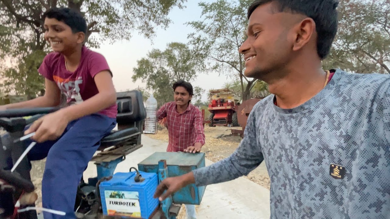 Machine ka accident kar diya