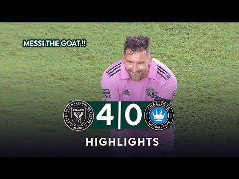 Messi Goal - Inter Miami vs Charlotte 4-0 | All Goals & Highlights | Leagues Cup 11/08/2023 - Messi Goal - Inter Miami vs Charlotte 4-0 | All Goals & Highlights | Leagues Cup 11/08/2023