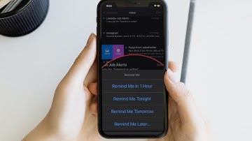How to Set a Reminder for an Email in iOS 16 on iPhone and iPad 🔥🔥