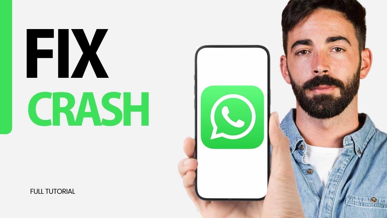 How To Fix Crash On Whatsapp App 2024 - YouTube