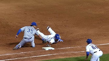 KC@TEX: Safe call at first overturned in the 9th