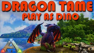 Play as Dino Mod Spotlight | Dragon Tame and Raptor Babies | ARK update 243.2