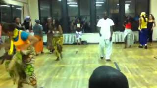 Elhadji Gueye&#39;s Sabar Dance Class #2