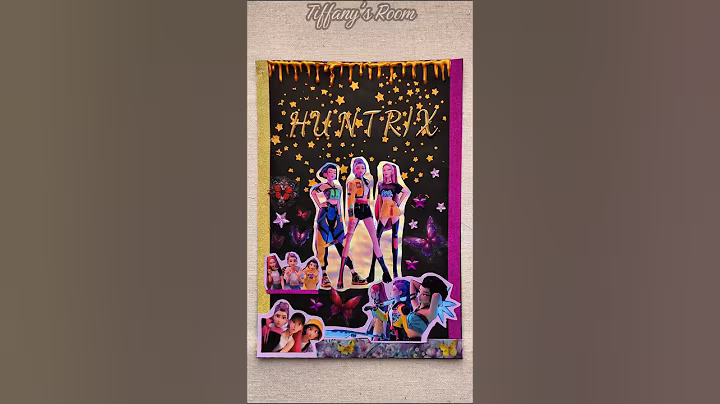 Scrapbooking KPop Demon Hunters HUNTR/X (Huntrix) What It Sounds Like  /Journaling