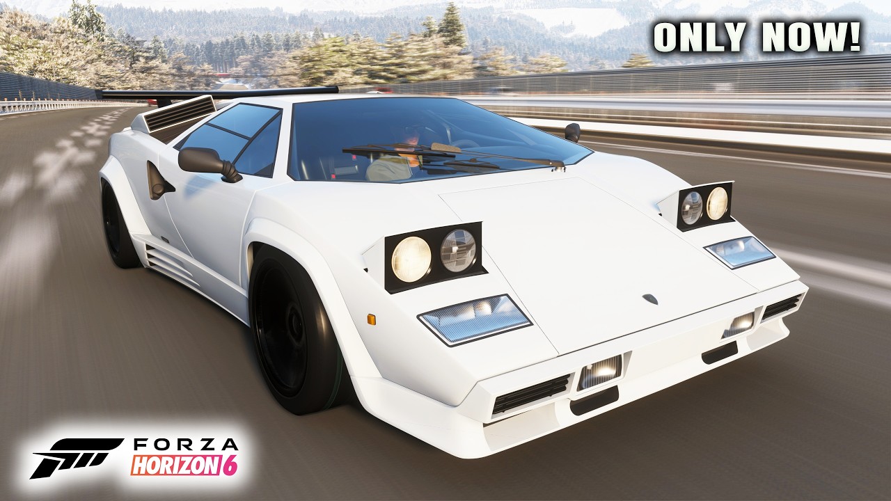 MUST HAVE THIS LAMBORGHINI COUNTACH LP5000 QV in Forza Horizon 6