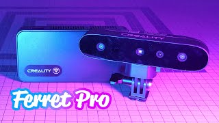 Creality CR-Scan Ferret Pro 🛞 Scanner 3D compact avec poignée & box Wifi