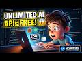 APIPass FREE API Keys 😱 Unlimited FREE Claude, GPT, Gemini, Midjourney APIs (500+ Models, No Limits