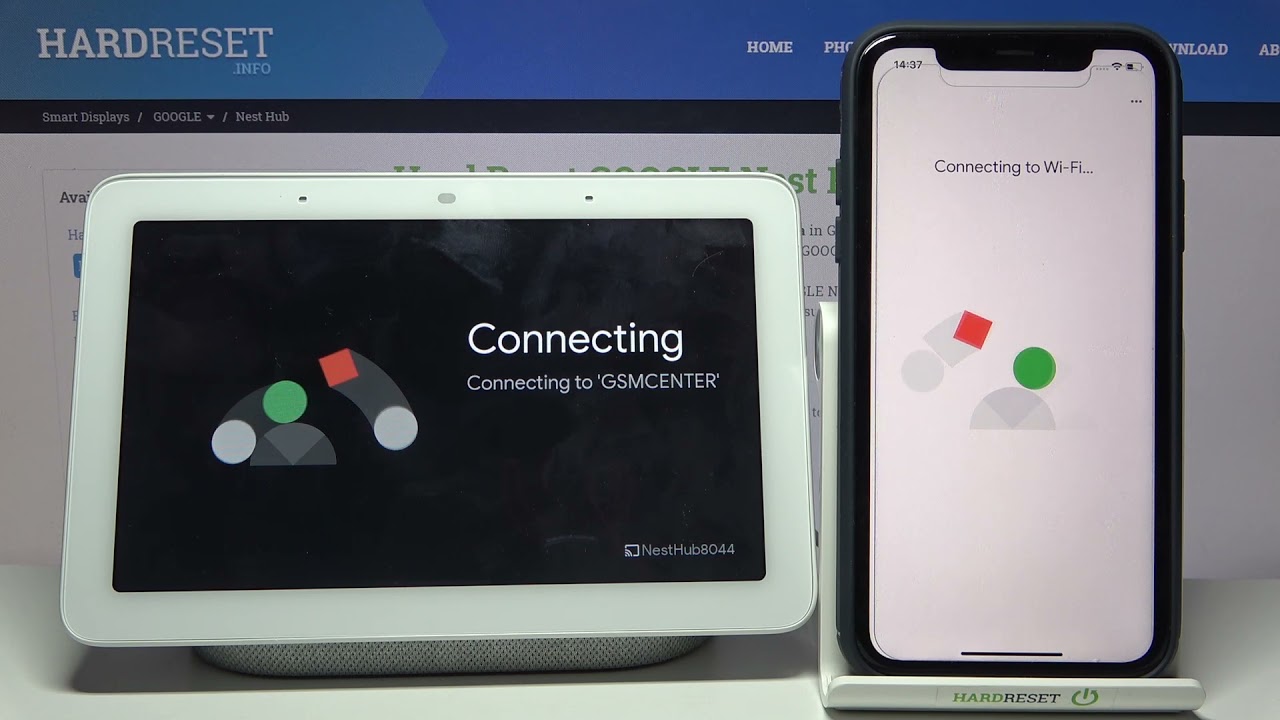 How to Connect iPhone to the Google Nest Hub – Connecting Apple Device with  Google Home - YouTube