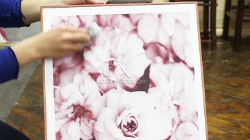 Thử độ bền tranh canvas, chất lượng có tốt không? - Koreandecor.vn