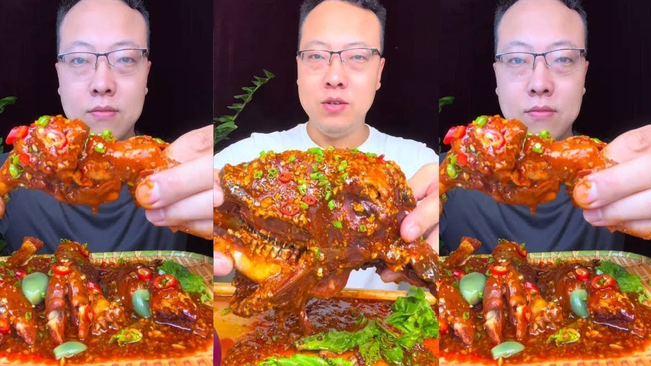 Immersive mukbang | Greasy, gelatinous lamb trotters #food #mukbang #foodie