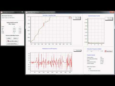 Quintic Biomechanics v26: Data Smoothing