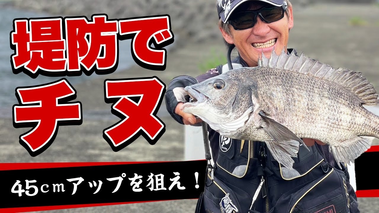 【高知県某堤防】堤防フカセでチヌ釣りしてみたら、良型チヌが連発！？