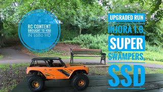 Axial Wraith 1.9 First Run - Ssd - Injora 1.9 - Super Swampers
