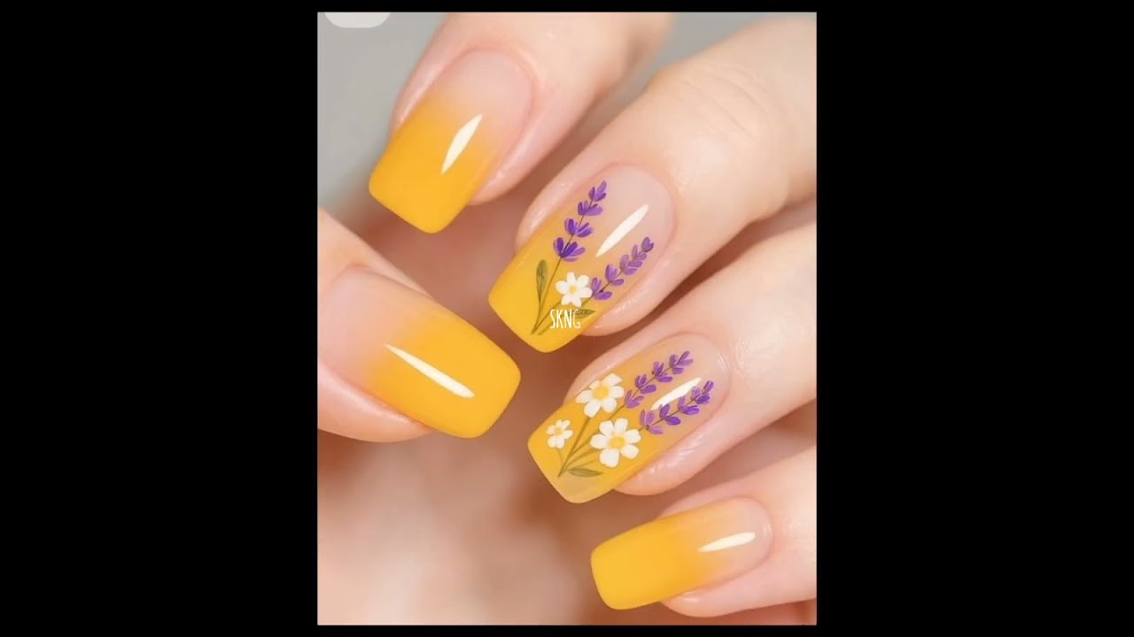 ♥️НОВЫЙ СТИЛЬНЫЙ И САМЫЙ ПРИВЛЕКАТЕЛЬНЫЙ ✨✨ НАБОР АКРИЛОВЫХ НОГТЕЙ // НОВЕЙШИЕ ЦВЕТОЧНЫЕ ДИЗАЙНЫ ...