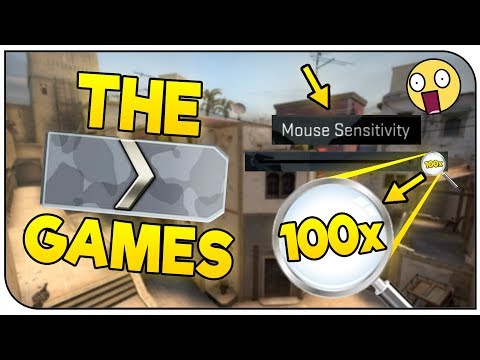 100x Sensitivity Challenge! | CS:GO Silver Games! - 100x Sensitivity Challenge! | CS:GO Silver Games!