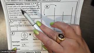 Inheritance- Codominance Notes