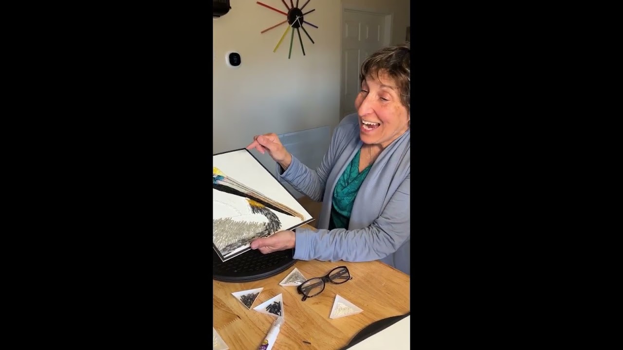 Advanced Animal Bead Mosaic Workshop- details, progress and student input.  What's a workshop like?