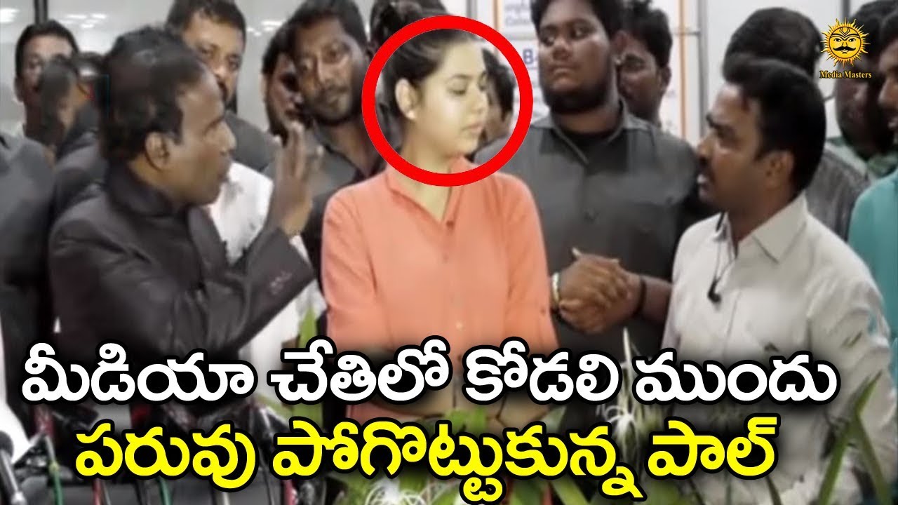 పరువు మొత్తం గంగల కలిసే | Journalist Warning to KA Paul in front of Media | Media Masters ka paul interview tv9
