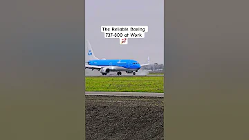 KLM Boeing 737-800 ???? Bergen ? ???? Amsterdam Landing ??