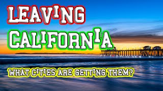 Top 10 Cities Californians are Moving to in the United States.