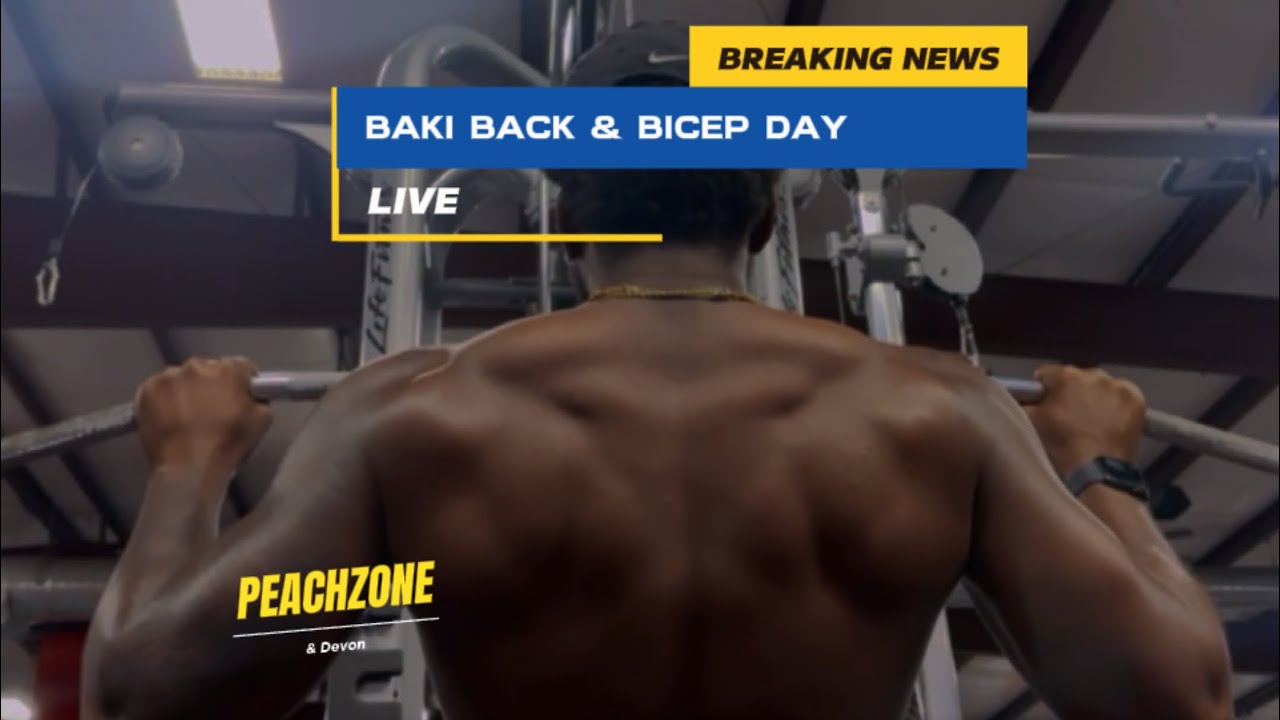 Beastly Back and Bicep Day - YouTube