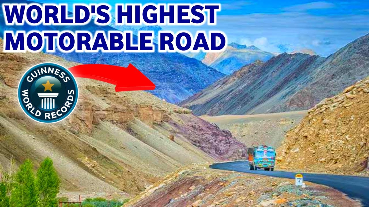 INDIA HAS WORLD'S HIGHEST MOTORABLE ROAD || GUINNESS WORLD RECORD || BRO INDIA ||