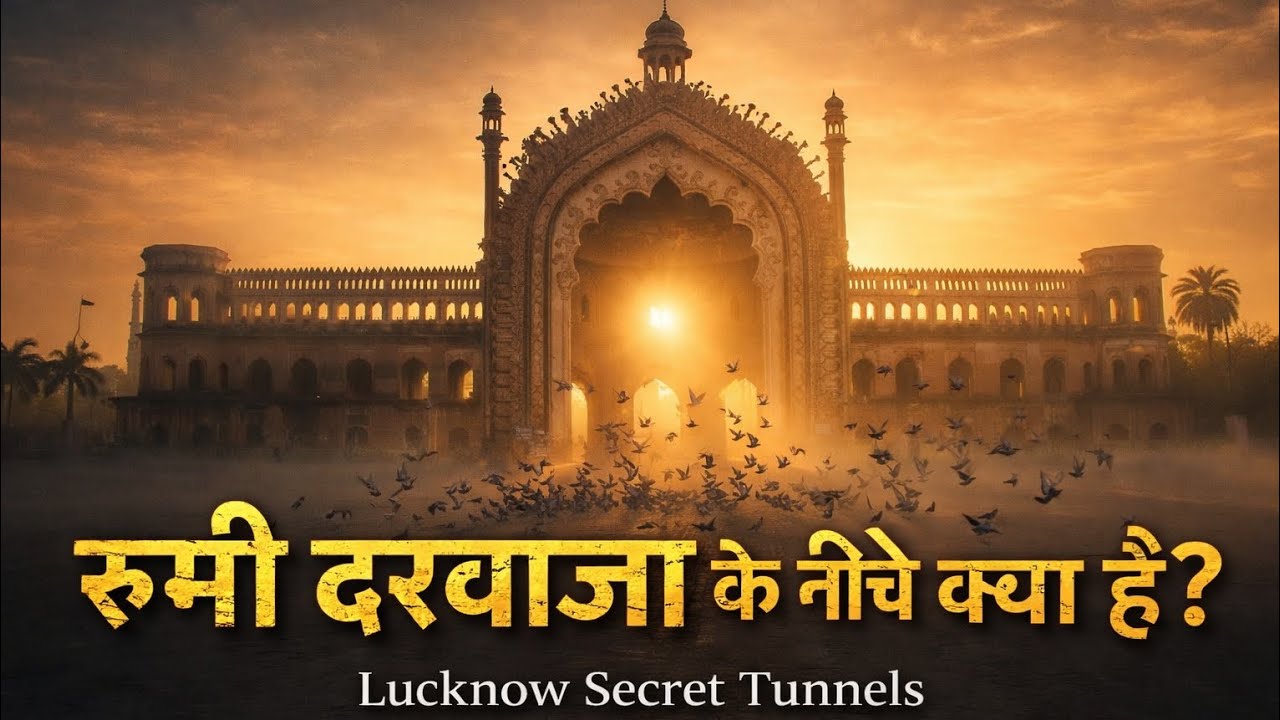 रूमी दरवाज़ा के नीचे क्या है? | Lucknow Secret Tunnels Truth