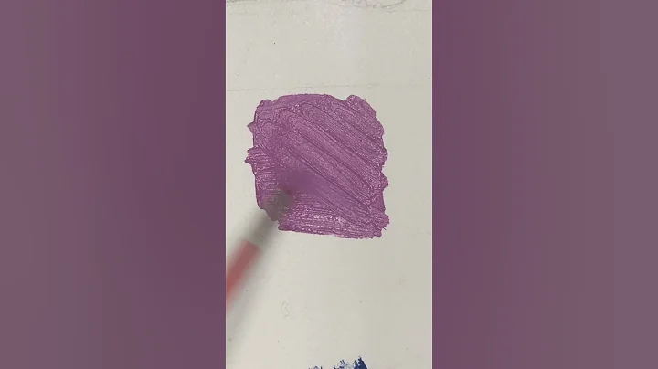How to make Lilac colour #art #colourmixing #colour #lilac #colourgrading #painting #paints #colours