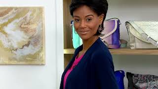 Every Day by Susan Graver Liquid Knit Anorak Style Cardigan on QVC