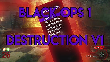 Black Ops 1 Zombies | Destruction V1 [THANK YOU FOR 3K!]