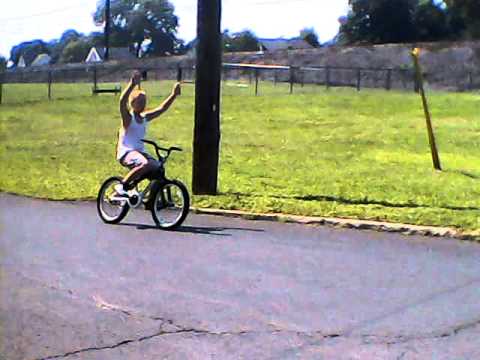 riding bike without hands