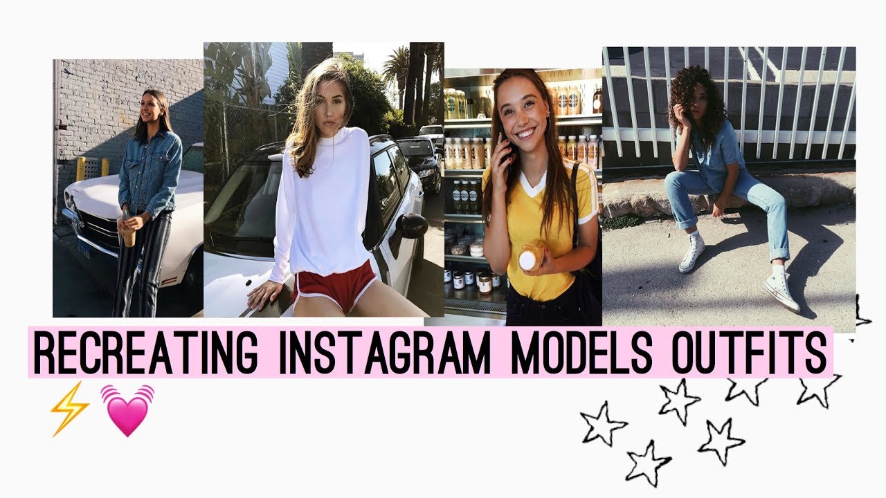 Recreating Instagram Models Outfits!!