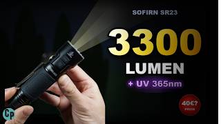 Sofirn SR23 Recensione: 3300 Lumen + UV 365nm in Formato EDC