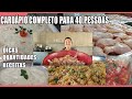 COMIDA PARA 40 PESSOAS FRANGO - RECEITAS DA ROSA