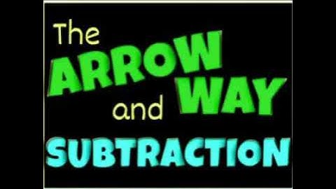 Subtraction | Arrow method| Grade 2|Easy to learn
