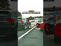 When Road Rage Driver Meets a Crazier Driver