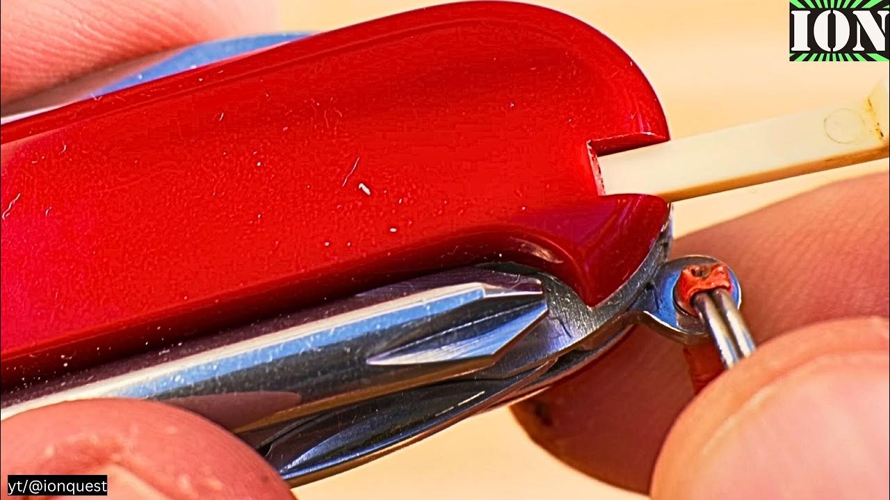 7 Secret Uses for Victorinox Swiss Army Knife Toothpick YouTube
