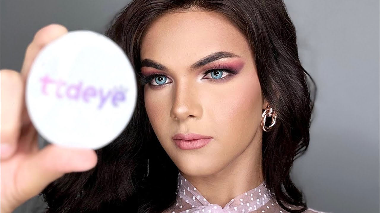 FULL transformation 🤩 MALE TO FEMALE ❤️ #maquiagem #artist #makeup #makeuptransformation #makeuplook