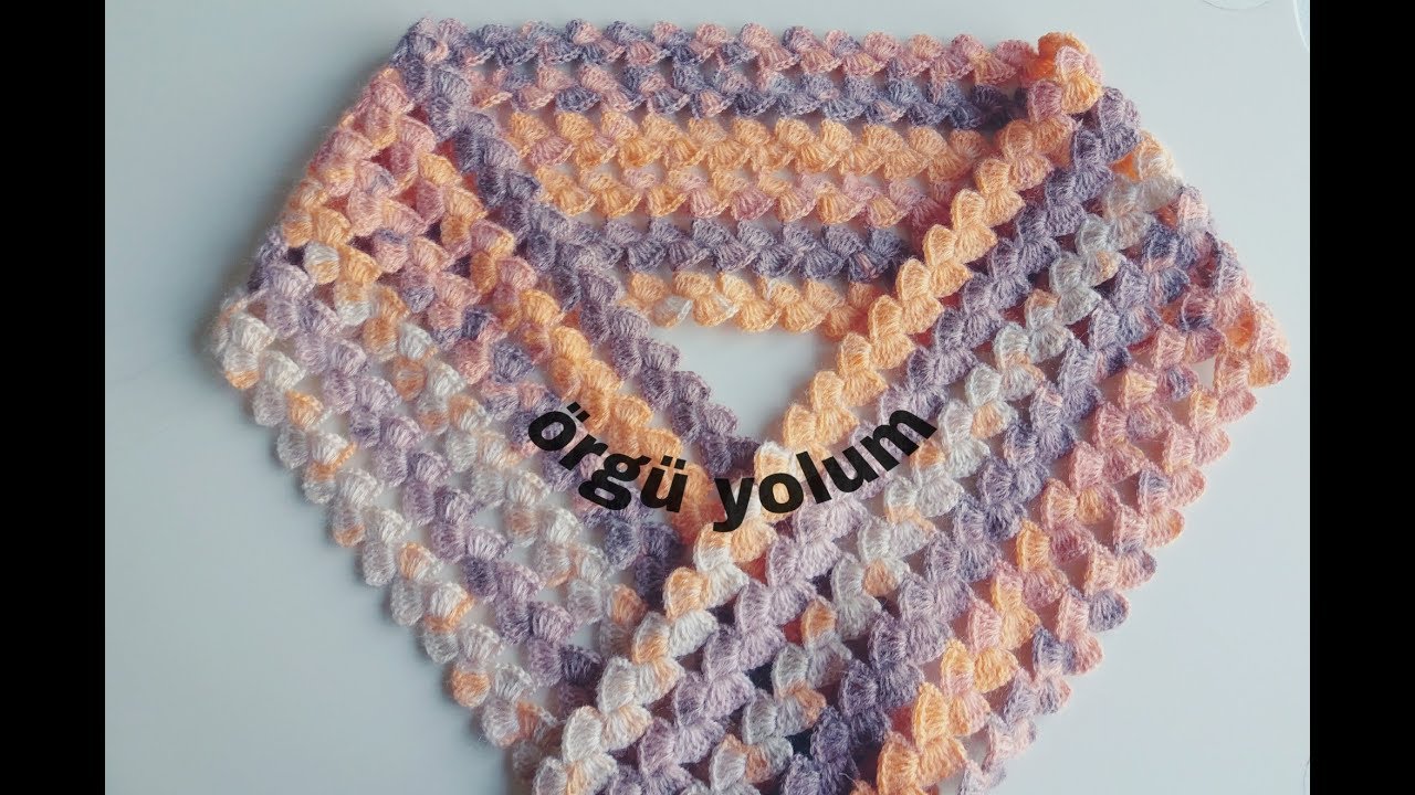Kolay Sal Modeli Youtube Crochet Shawls And Wraps Crochet Books Crochet