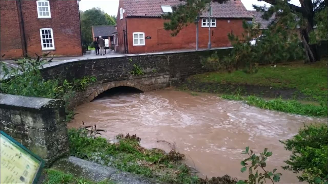 Flooding in Ollerton 21/10/2023