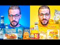 تحدي السناكات الزرقاء ضد الصفراء النتيجة صدمتني تحدي السناكات الزرقاء ضد الصفراء النتيجة صدمتني