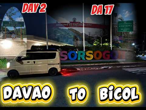 Mindanao to Luzon  || Minivan || Part 2