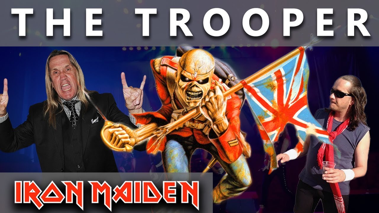 IRON MAIDEN - The Trooper - Drum Cover - (En Vivo) #10